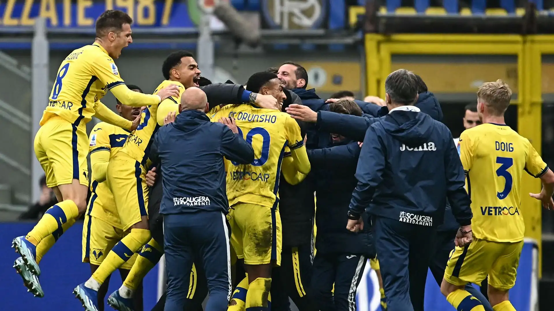 L'Hellas sperava di uscire dal Meazza con un punto