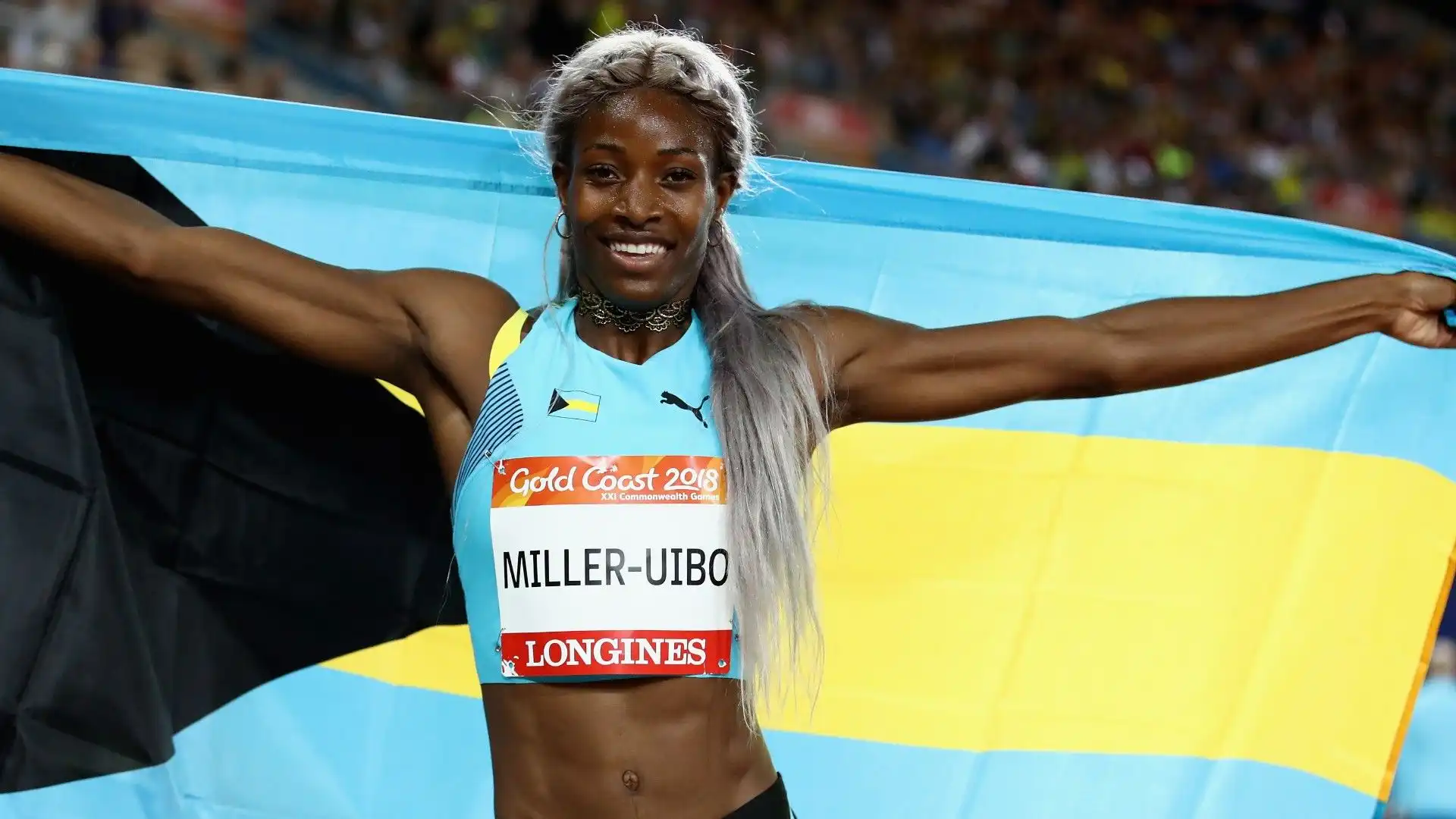 Velocità e capelli colorati: le belle foto di Shaunae Miller-Uibo
