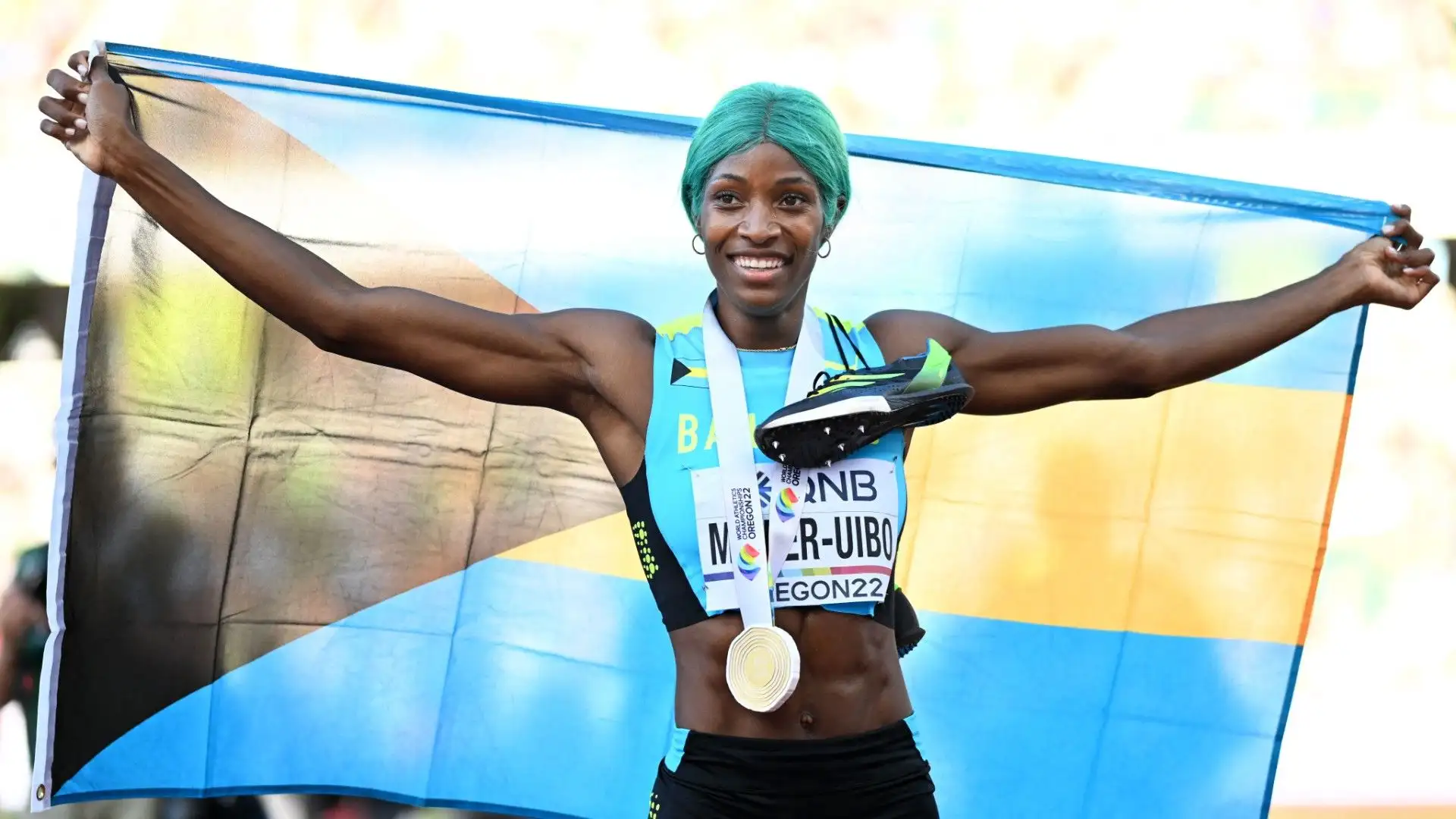 Shaunae è spesso citata come fonte d'ispirazione per le giovani atlete
