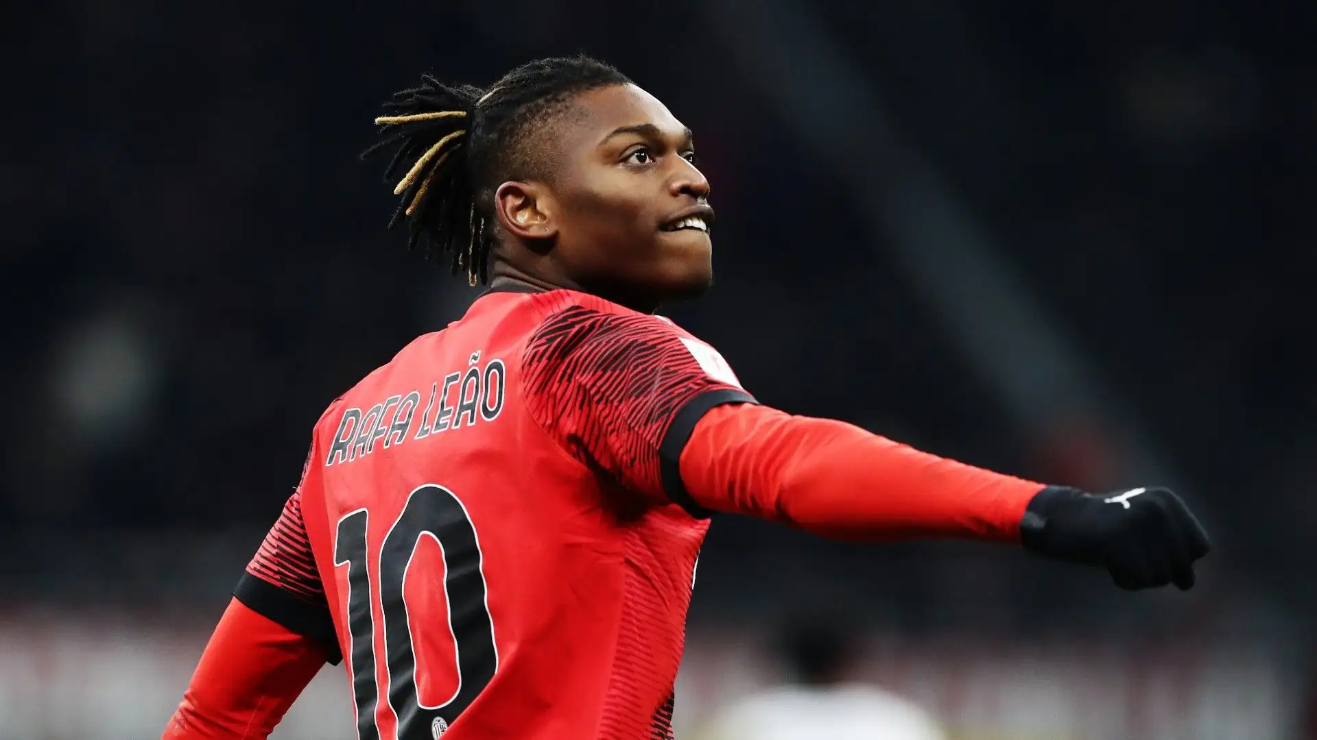 Rafa Leao è capace di scatti incredibili