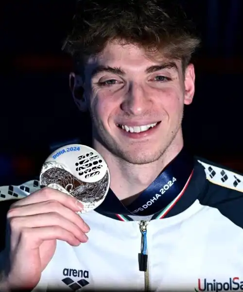 Mondiali nuoto: Alessandro Miressi d’argento, Alberto Razzetti di bronzo