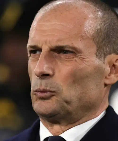 Allegri sbotta contro l’arbitro: punito. Foto