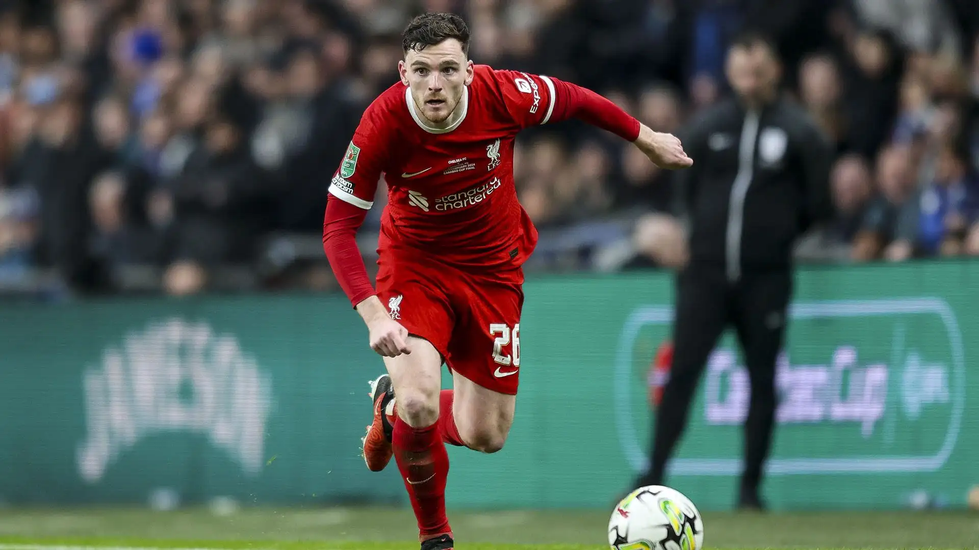Robertson ha un contratto fino al 2026 con il Liverpool