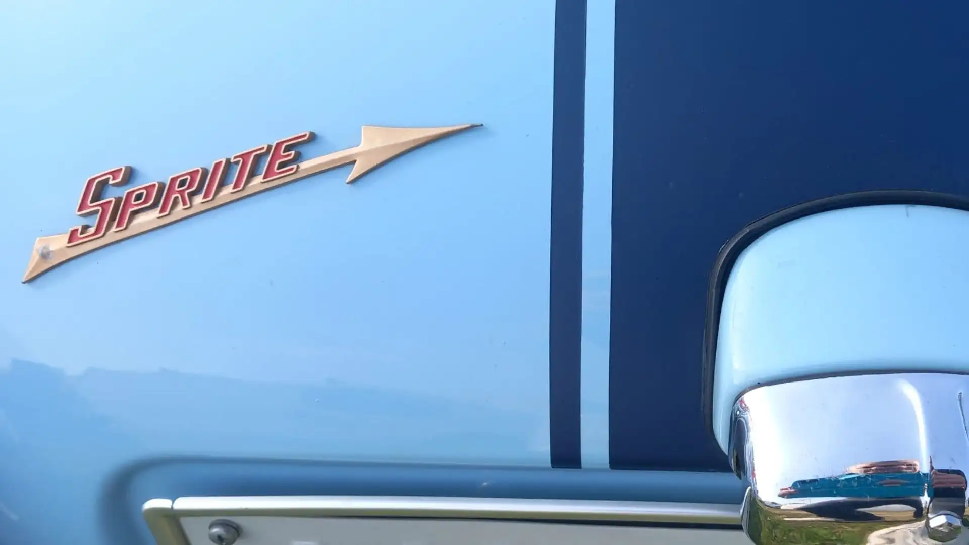 Si tratta della Sprite della Austin-Healey