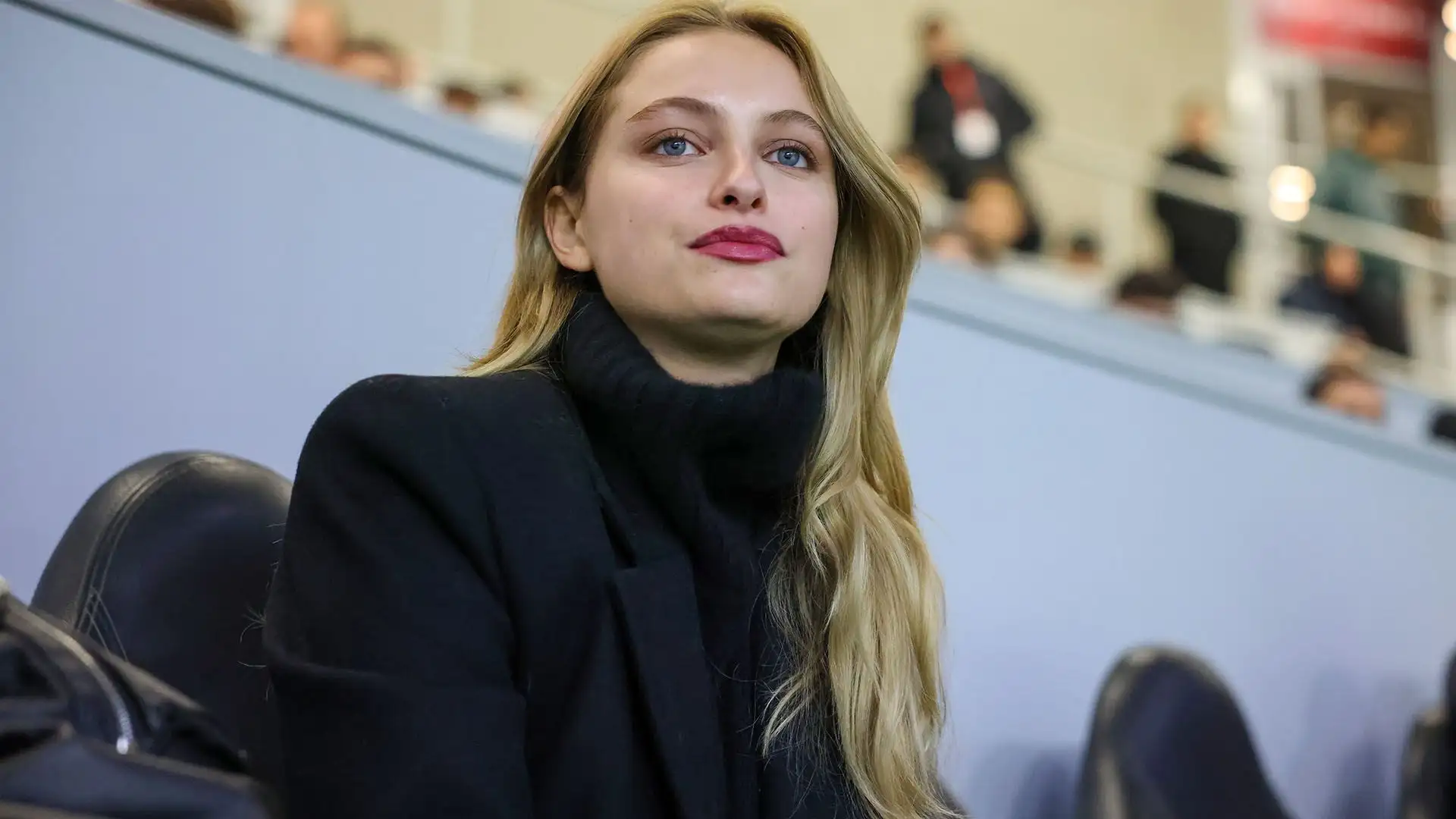 La fede rossonera di Beatrice Vendramin non è un mistero: spesso è presente a San Siro
