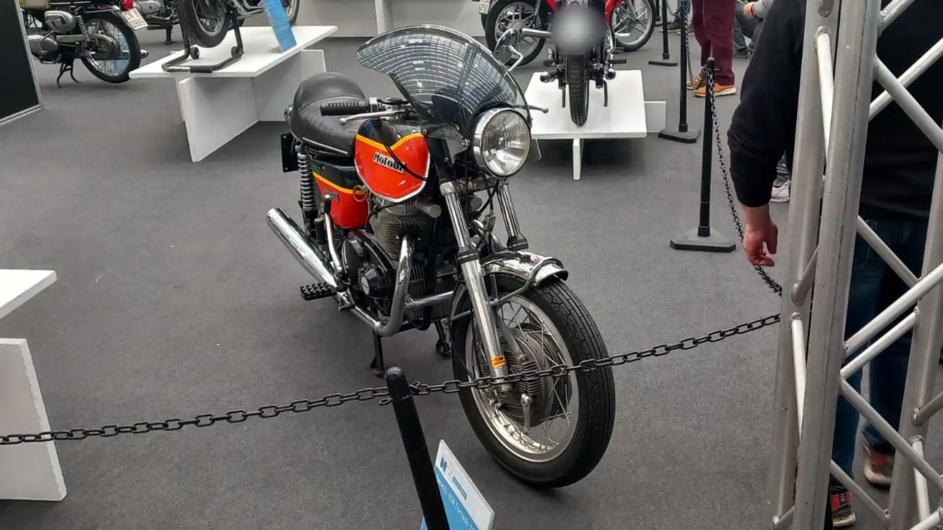 La moto venne ultimata nel 1968