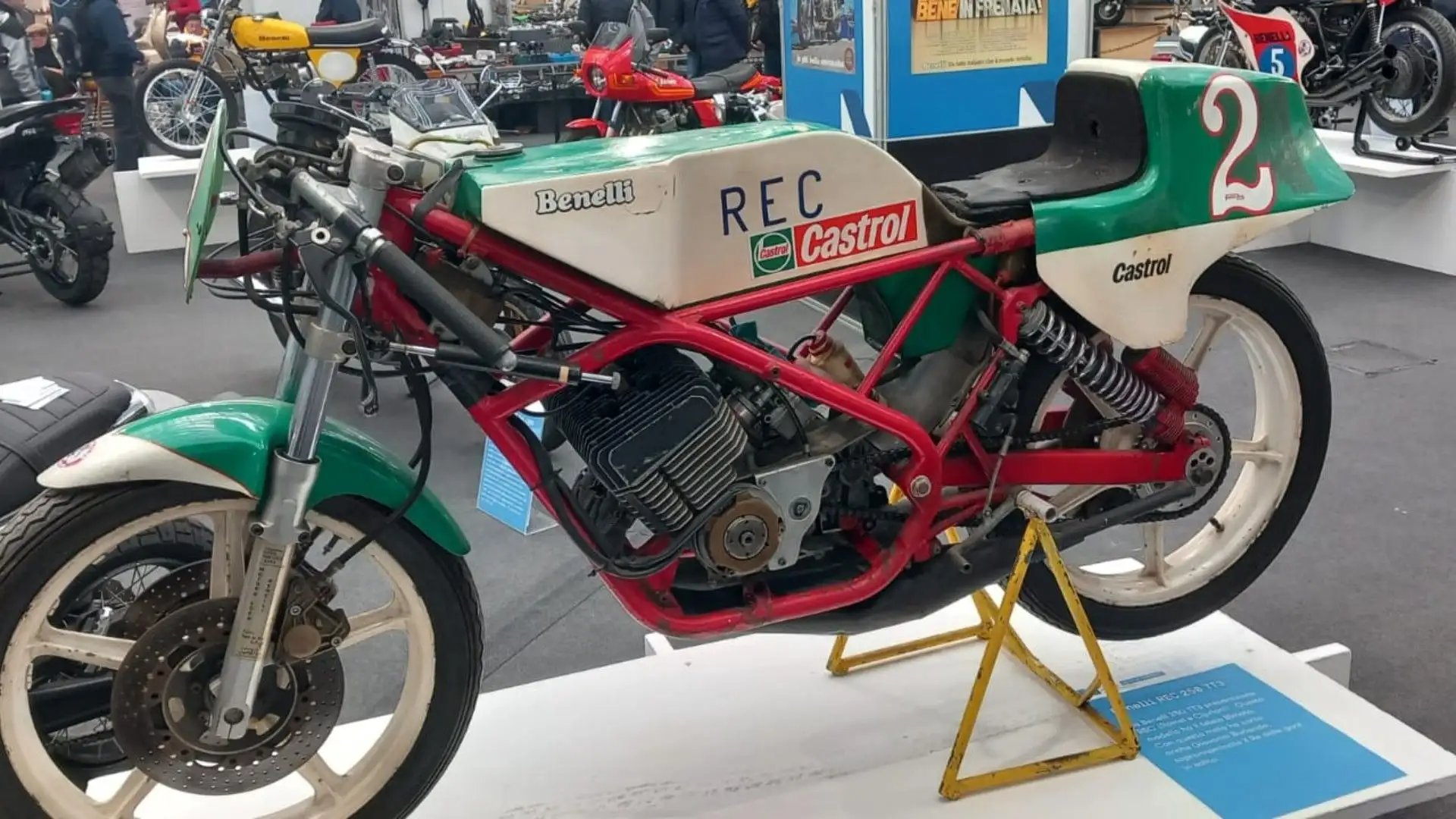 Questo modello ha il telaio Bimota