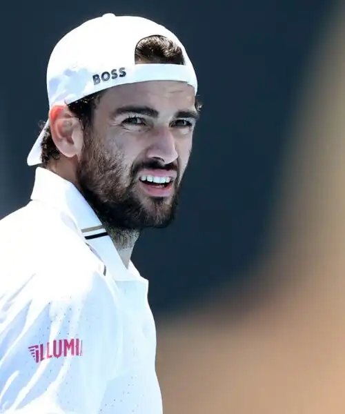 Matteo Berrettini torna a giocare a tennis