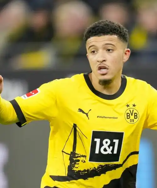 Borussia Dortmund: indiscrezioni sul futuro di Jadon Sancho. Foto