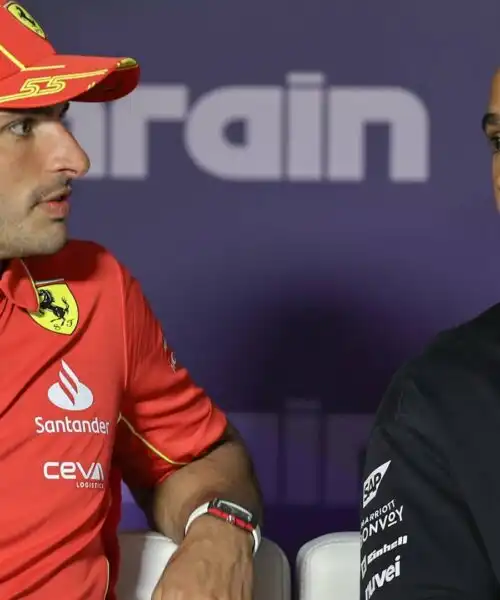 Hamilton-Ferrari, Carlos Sainz senza rancore
