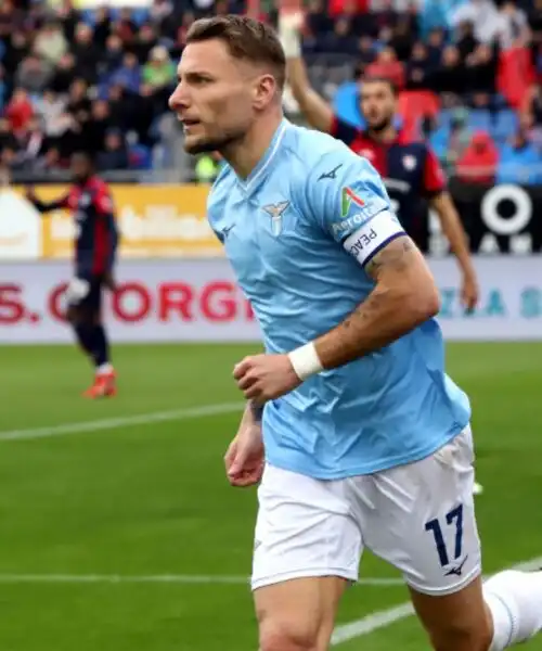 Ciro Immobile fa 200 in serie A: la Lazio cala il tris al Cagliari