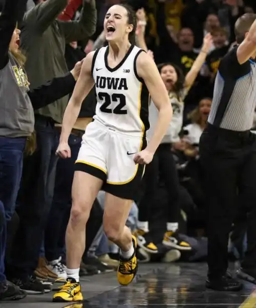 NCAA: Caitlin Clark da record, interessa più dell’NBA