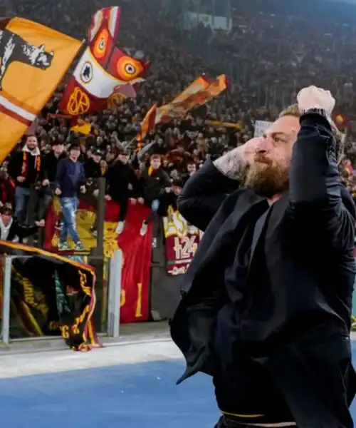 Roma, Daniele De Rossi non nasconde la soddisfazione