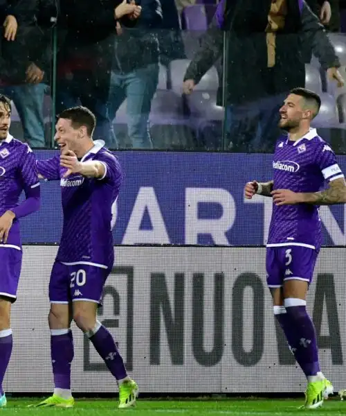 La Fiorentina ribalta la Lazio: decide Bonaventura