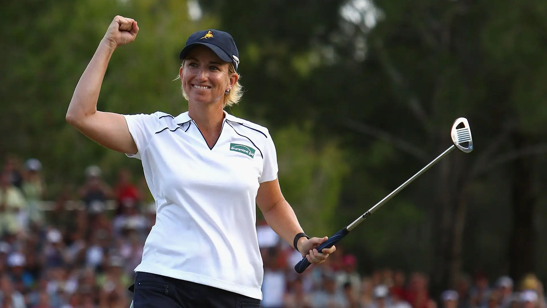 2 Karrie Webb (Australia): 41 vittorie in LPGA. Membro della World Golf Hall of Fame, è la golfista più vincente ancora in attività. 7 Major vinti

