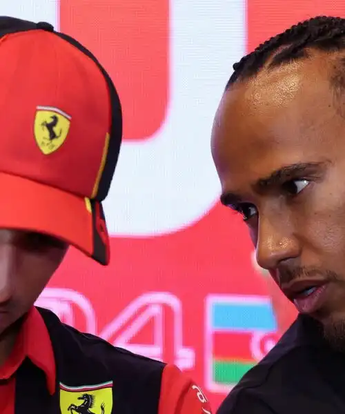 Hamilton-Ferrari: la rivelazione di Carlos Sainz. Le foto