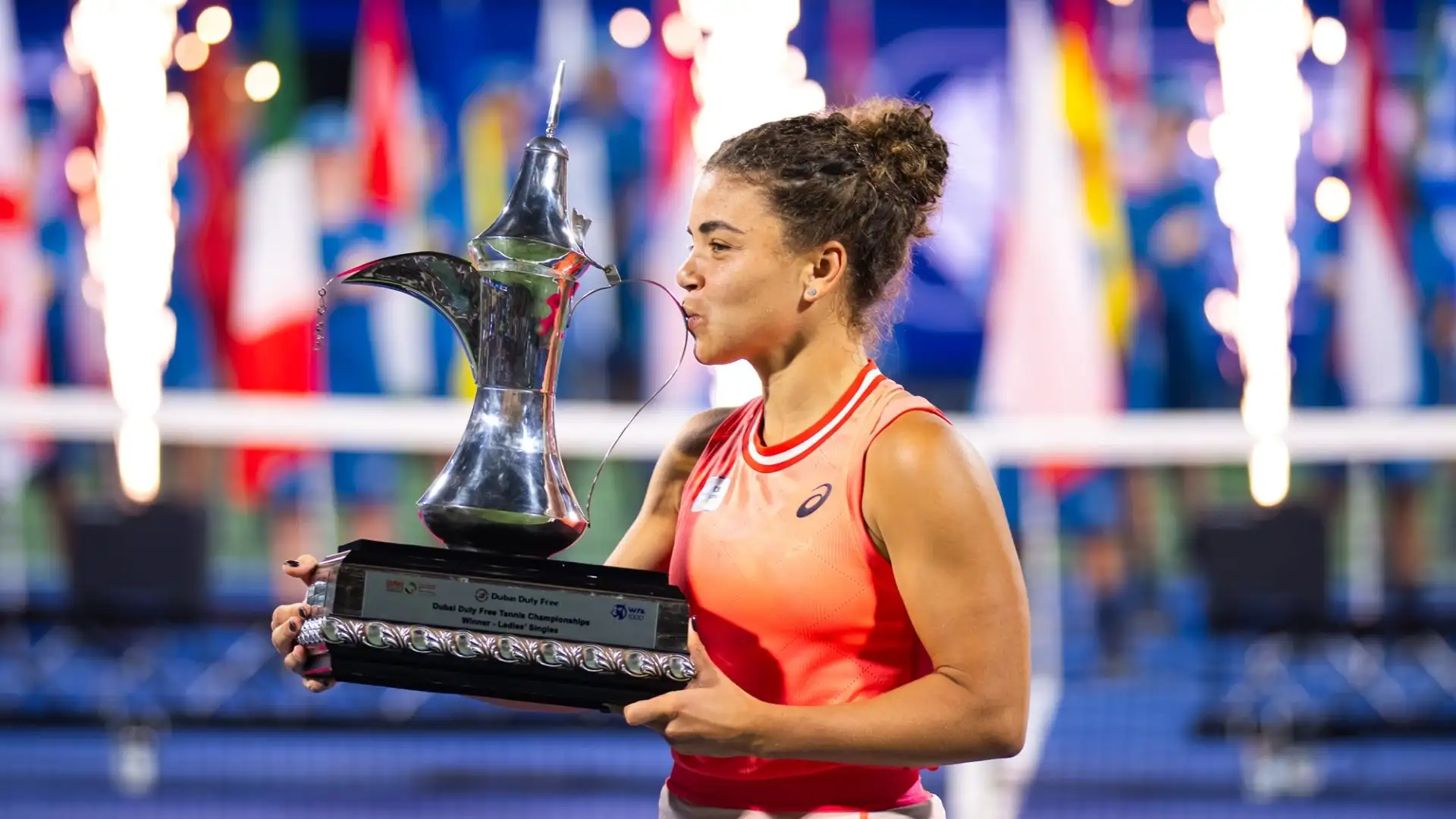 Jasmine è stata brava a ribaltare la partita proprio nel finale del terzo set, quando ormai sembrava persa
