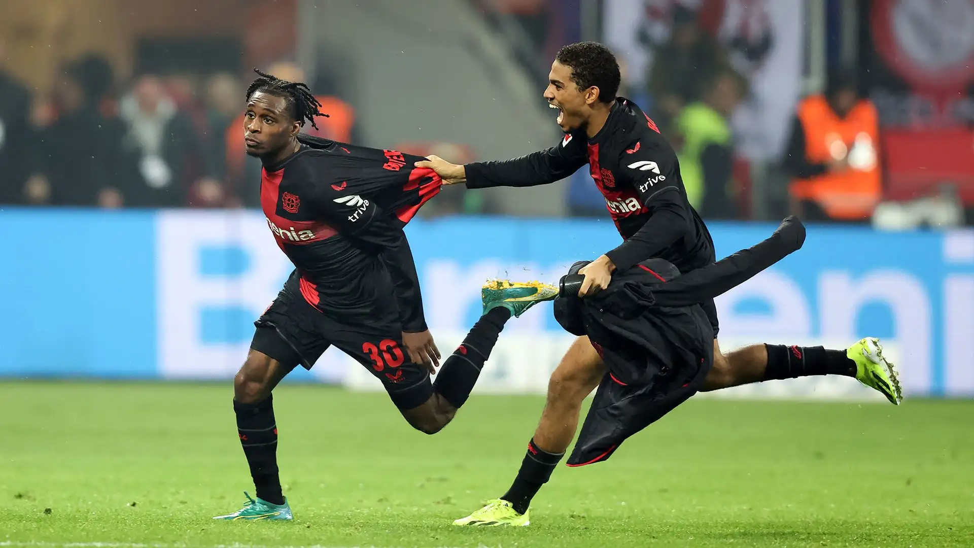 Frimpong ha brillato particolarmente, contribuendo in maniera decisiva alla stagione del Bayer Leverkusen