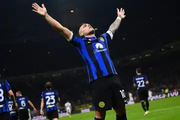 Inter impressionante: 4-0 all’Atalanta, Juventus a -12