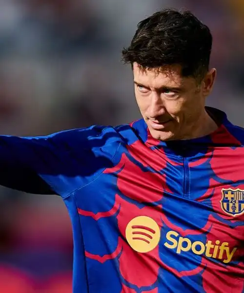 Cambia tutto per Lewandowski: la decisione del Barcellona, foto