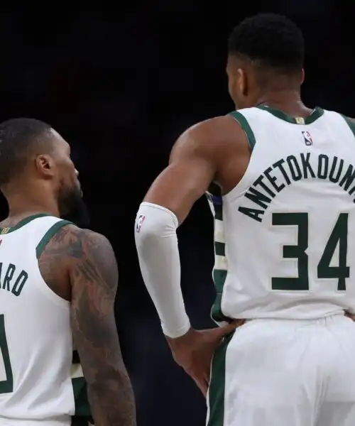 NBA, Giannis Antetokounmpo: “I Bucks sono di Damian Lillard”