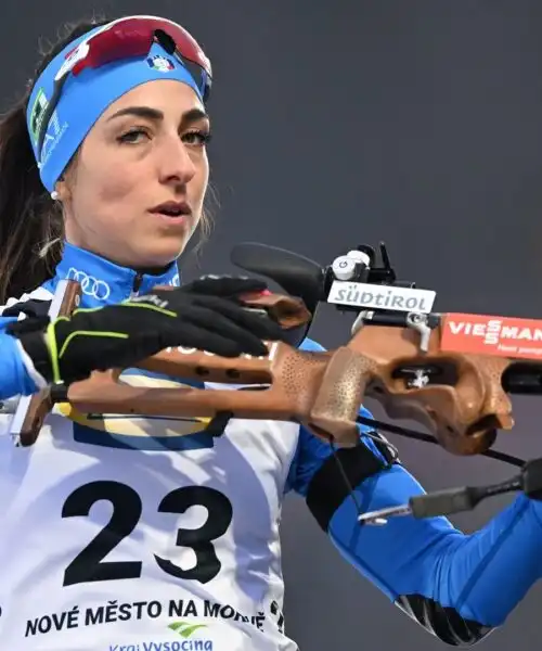 Poker francese nella sprint femminile dei Mondiali di Nove Mesto, settima Lisa Vittozzi