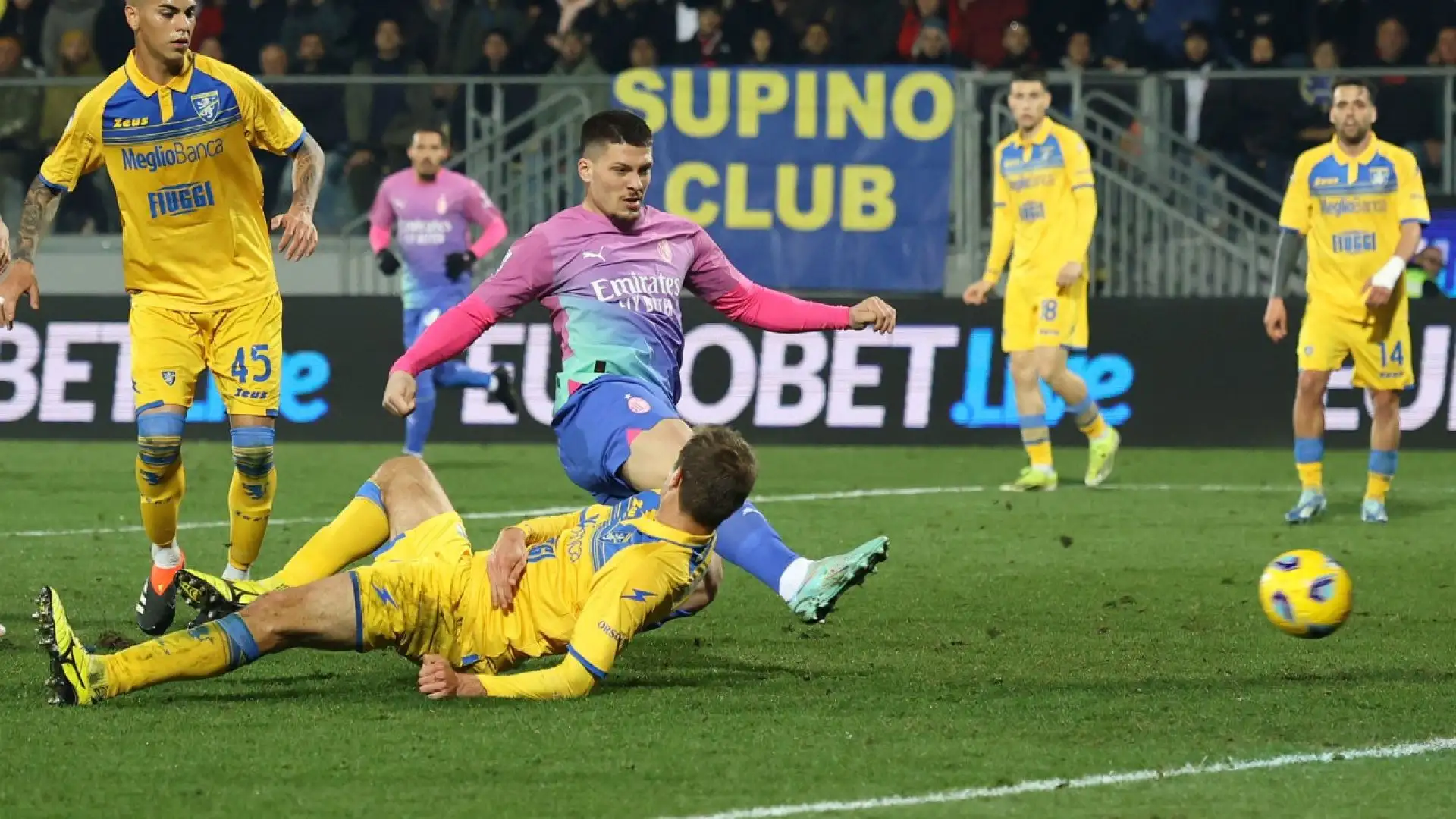 Il Milan ha prelevato Luka Jovic dalla Fiorentina nel 2023 a titolo gratuito
