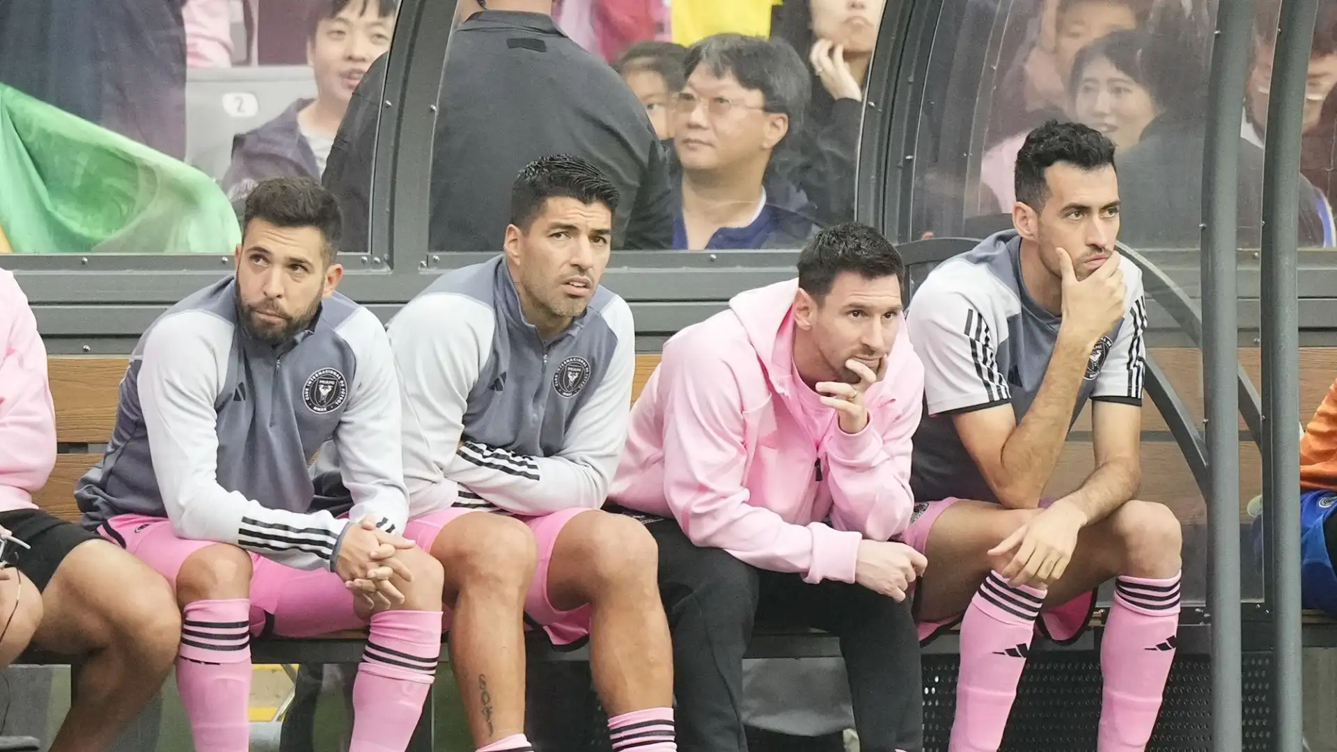 Messi è stato costretto a restare fuori per un problema muscolare