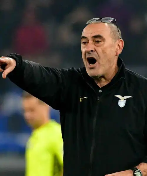 Lazio, Sarri: “Siamo tornati a divertirci”