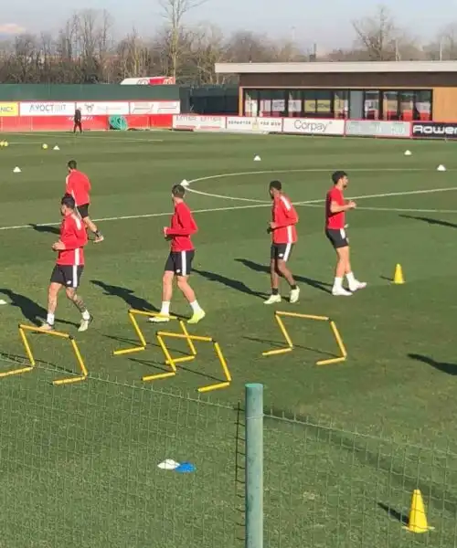 Monza, allenamento speciale in vista del Milan: le foto