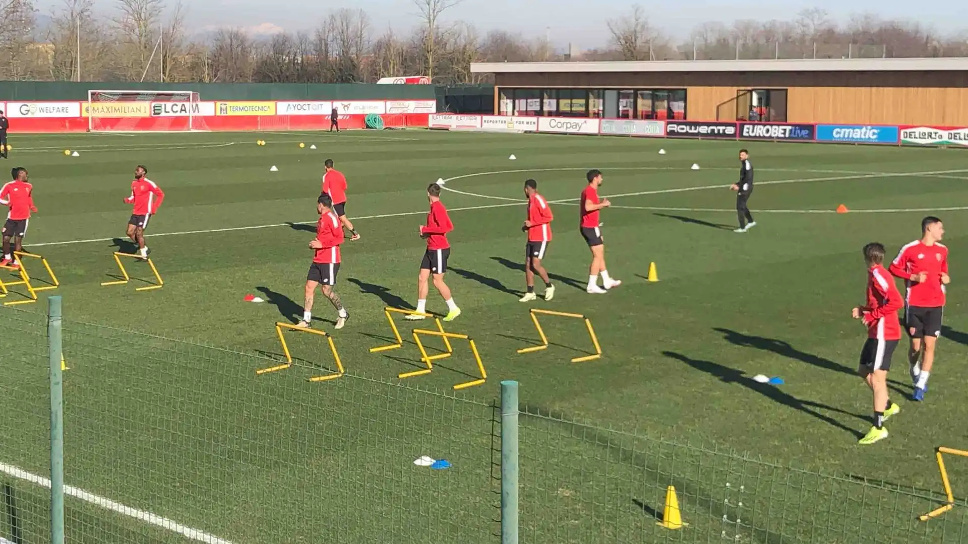 Il Monza ha iniziato la preparazione in vista del match di domenica col Milan.