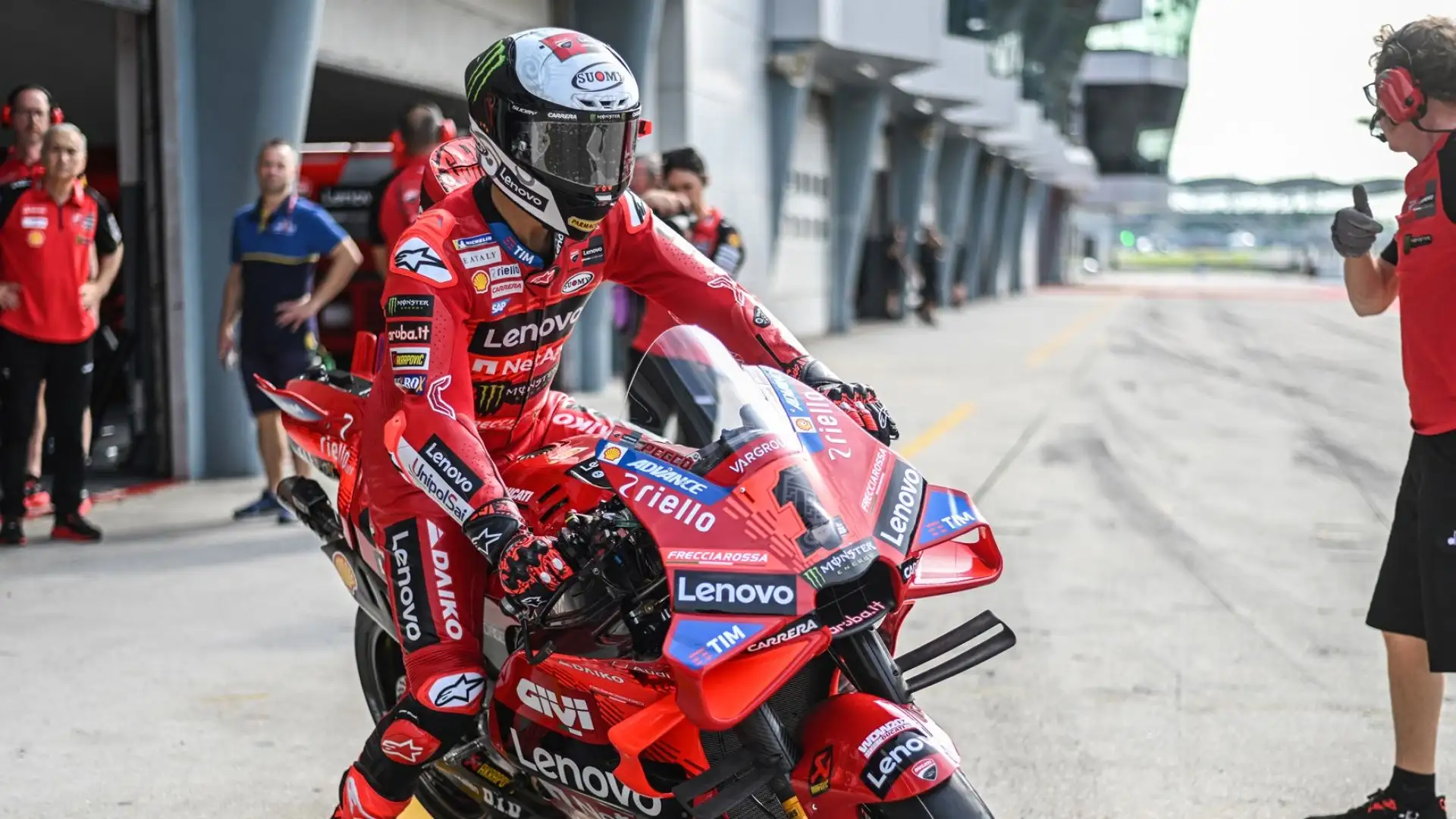 Pecco Bagnaia (Ducati) è sicuramente tra i piloti più attesi