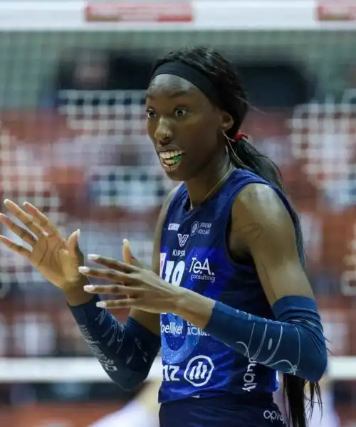 Paola Egonu torna in campo a Pinerolo