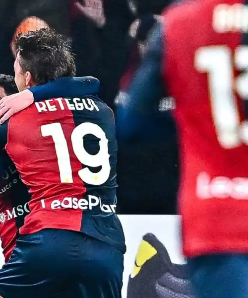 Retegui trascina il Genoa, Udinese ko a Marassi