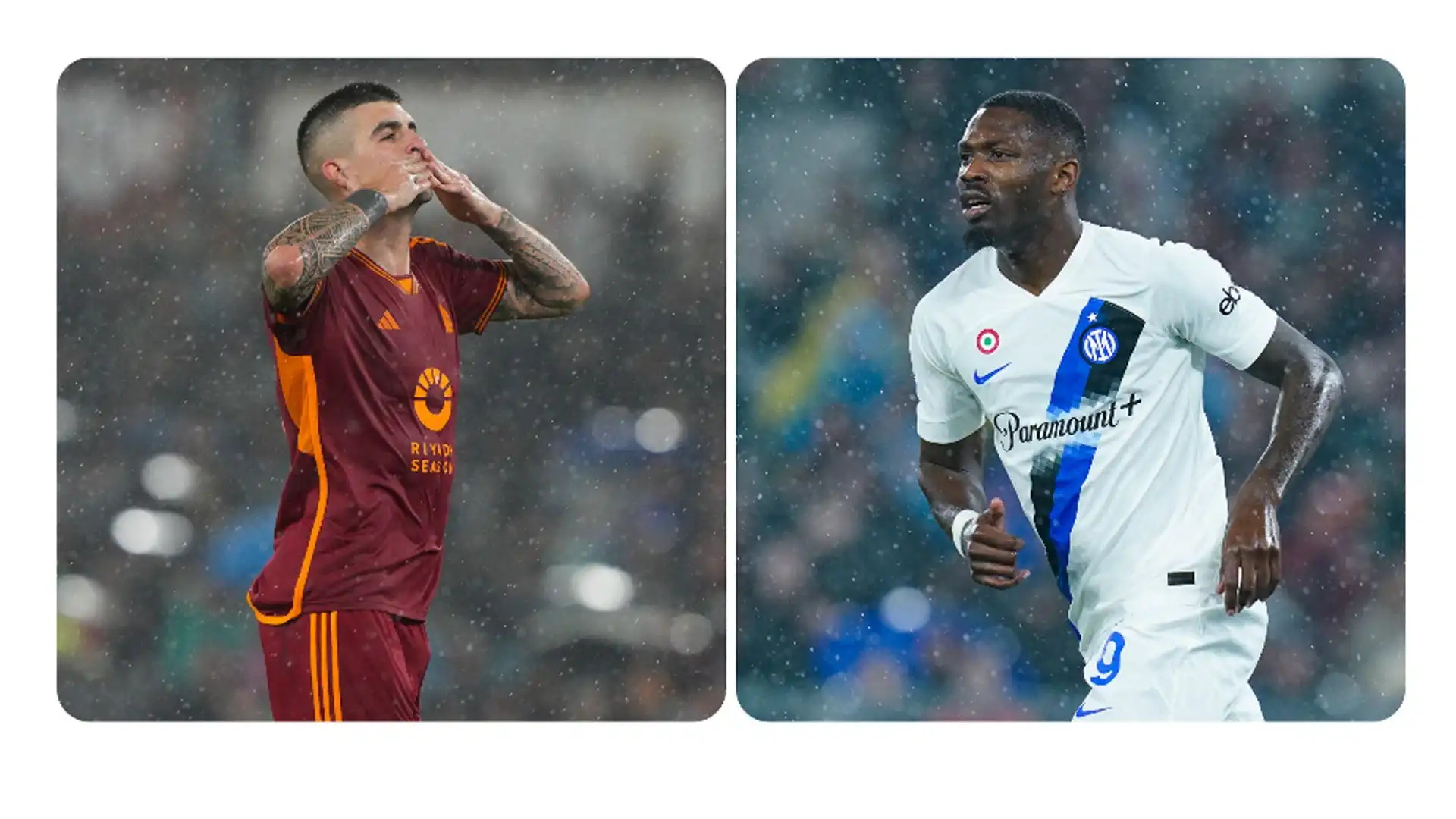 Non è mancato lo spettacolo e non sono mancati i gol tra Roma e Inter. Ecco le pagelle della sfida dell'Olimpico.
