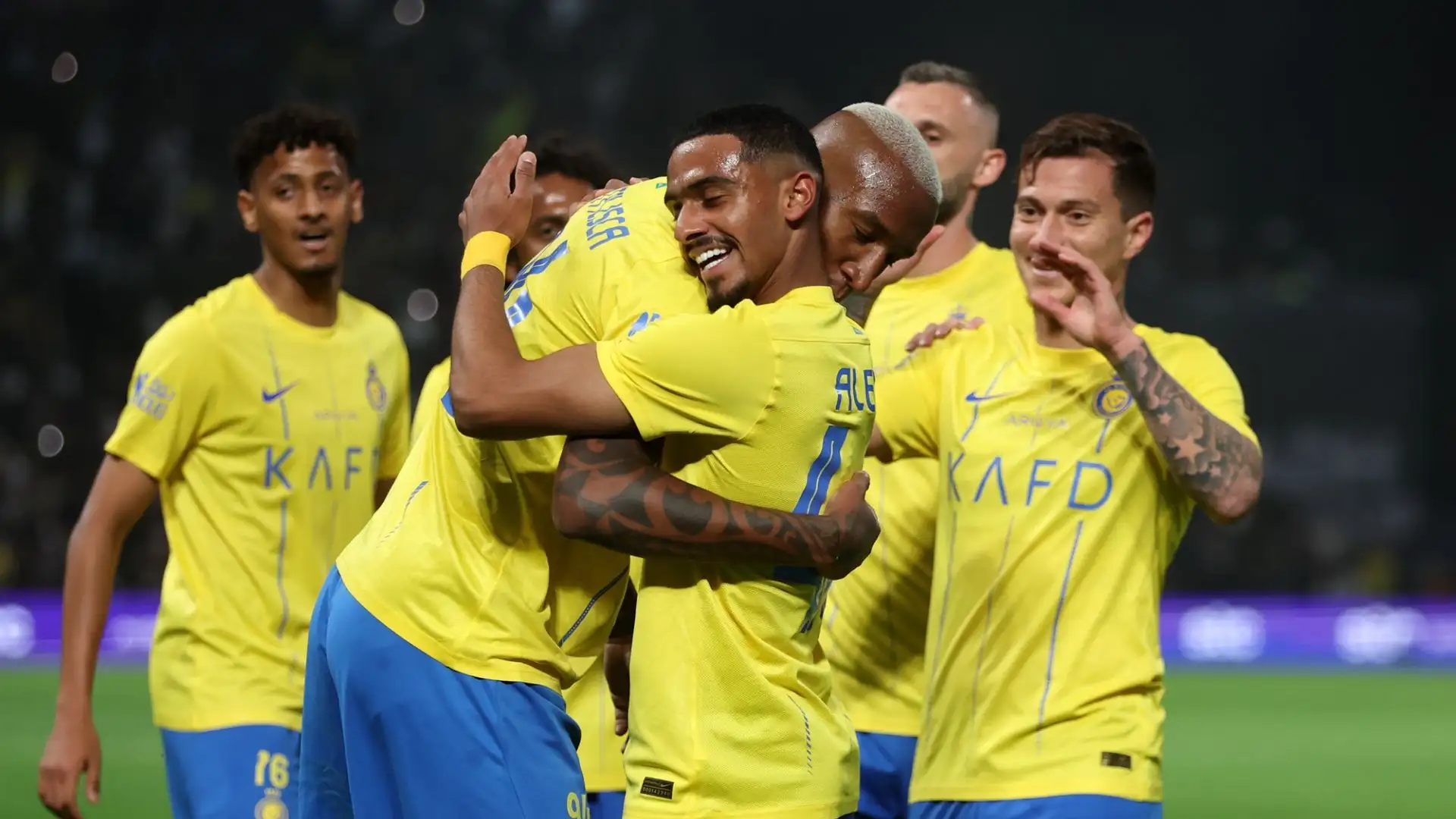 Il brasiliano Talisca è stato il grande protagonista dell'incontro con una tripletta