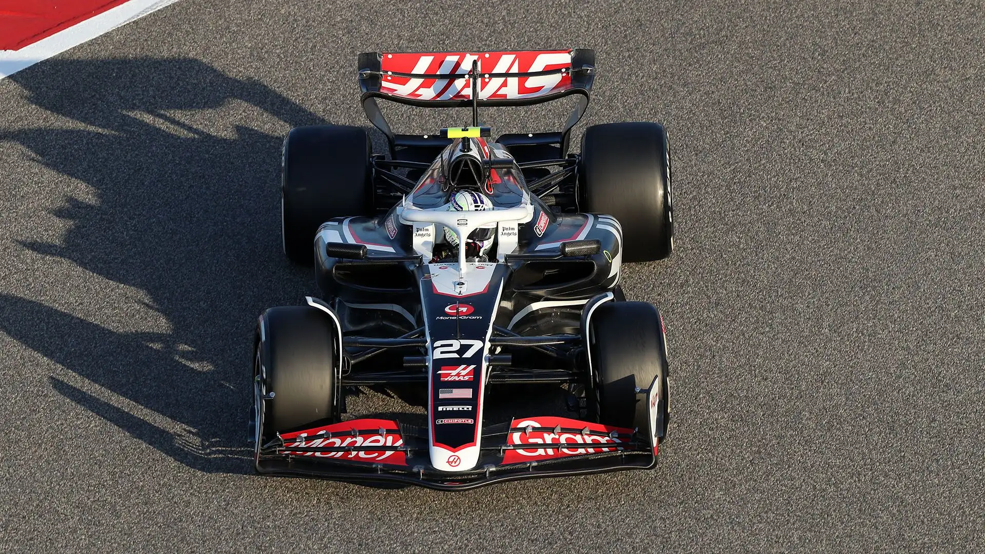 Nico Hulkenberg della Haas