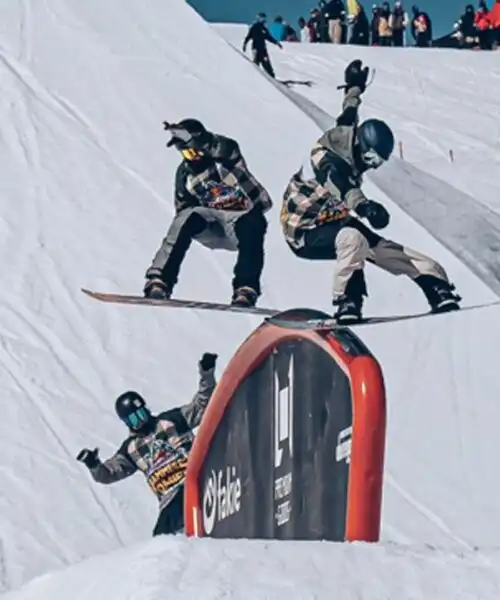 Obereggen accoglie gli assi dello snowboard