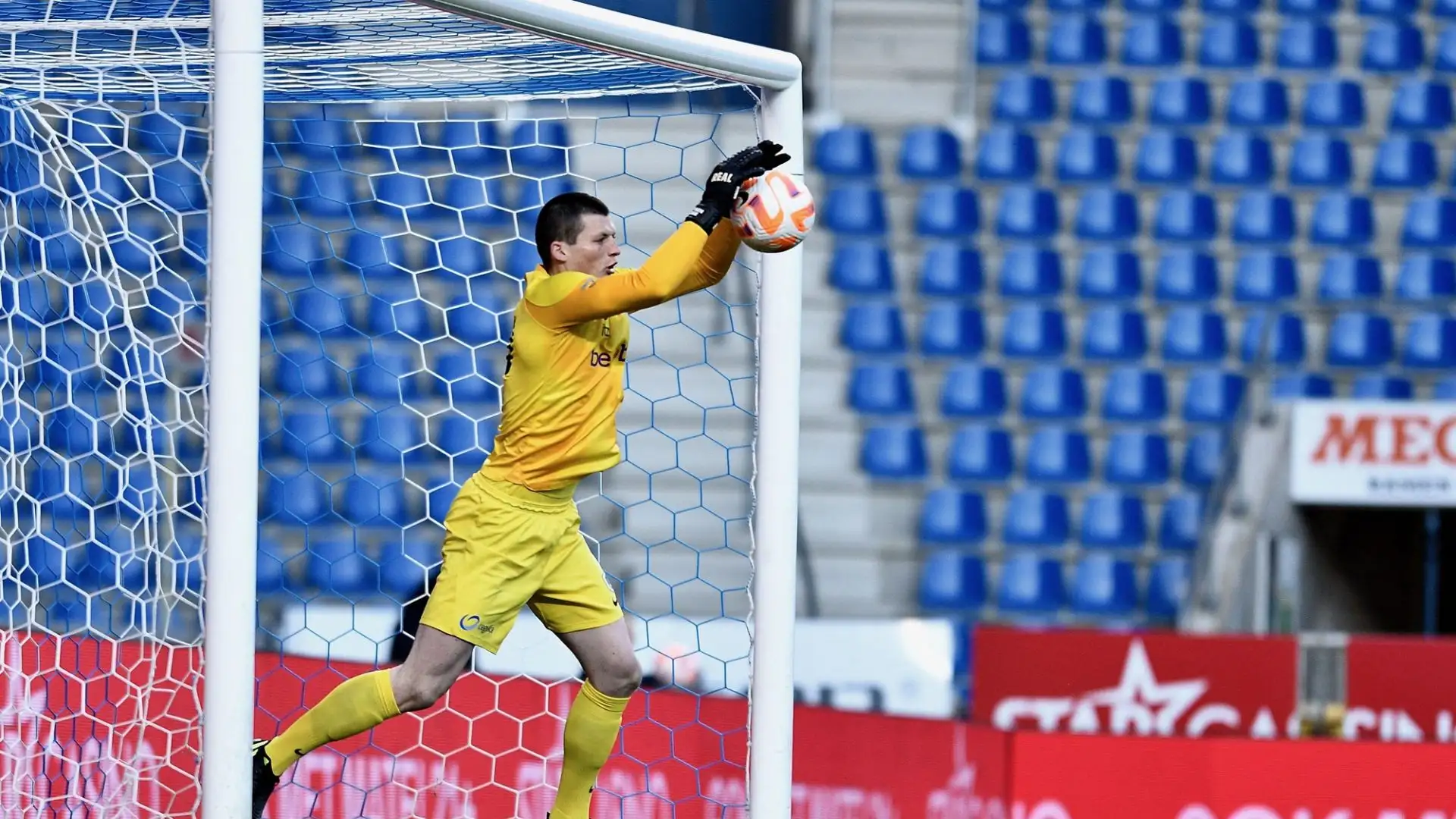Il giovane portiere belga, 21 anni, attualmente difende la porta dell'Oud-Heverlee Leuven