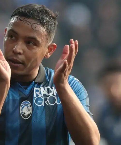 Addio Luis Muriel, promessa Atalanta: “Bergamo lo saluterà adeguatamente”