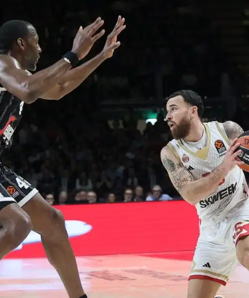 Virtus Bologna battuta dal Monaco, il rammarico di Luca Banchi