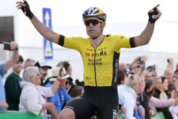 Wout van Aert, primo centro stagionale