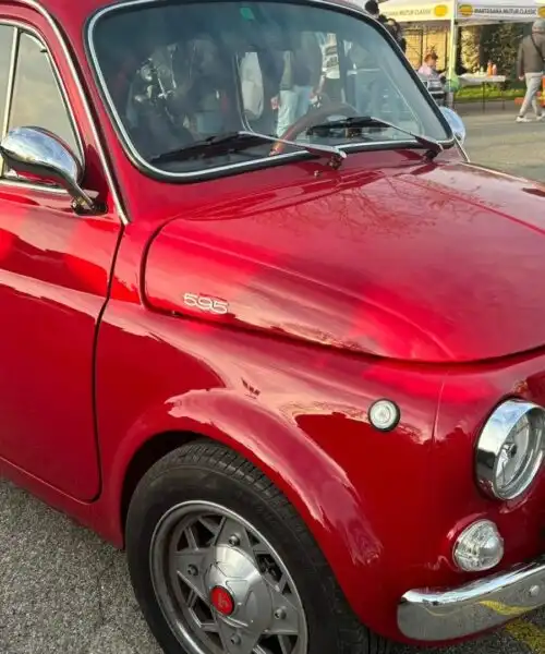 Abarth Fiat Nuova 500: le foto di un’auto piccola ma da record di velocità