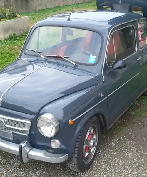 Fiat e Abarth per una storica 600 da favola: le foto