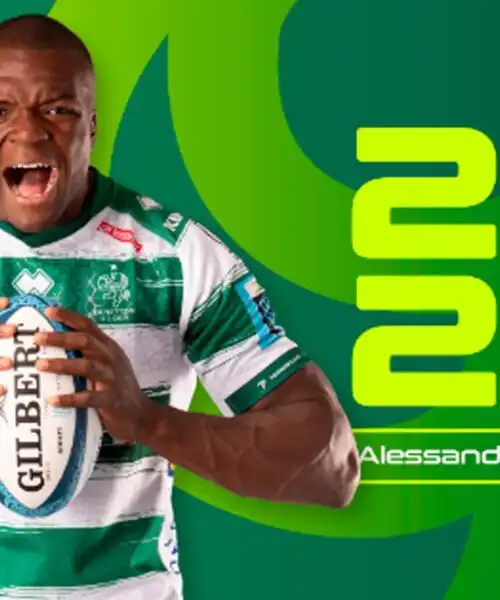 Il Benetton Rugby si tiene stretto Alessandro Izekor