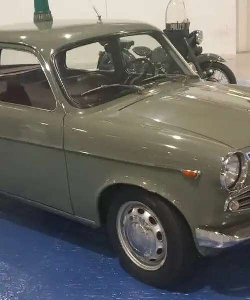 Scattante e affascinante l’Alfa Romeo Giulietta della Polizia del 1960: le foto