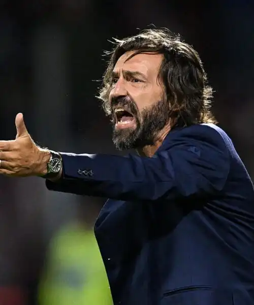 Andrea Pirlo esulta, la Samp ribalta l’Ascoli