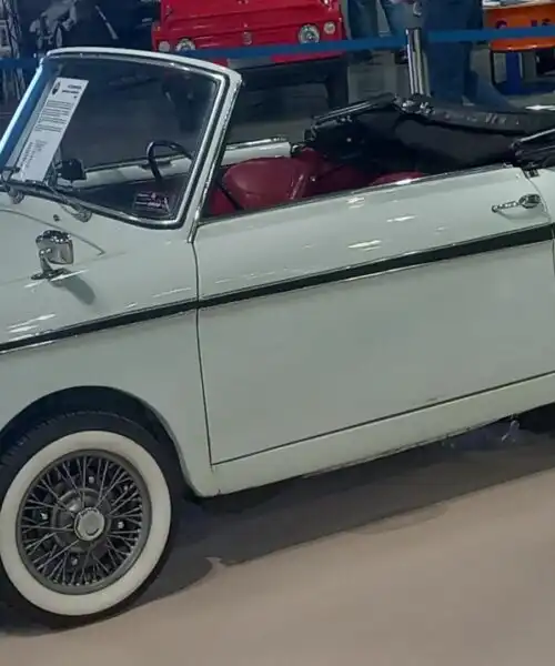 La cabriolet più piccola del mondo, le foto della sublime Bianchina del 1959