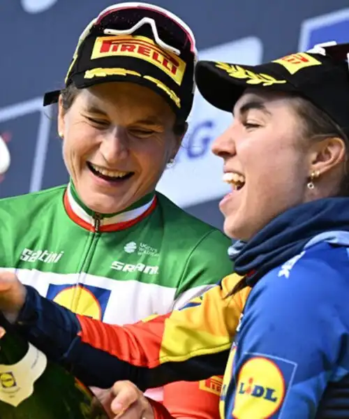 Elisa Longo Borghini divide i meriti dopo il bis al Giro delle Fiandre