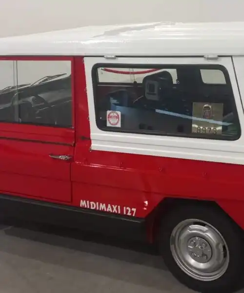 Una Fiat 127 molto curiosa: le foto della Midimaxi